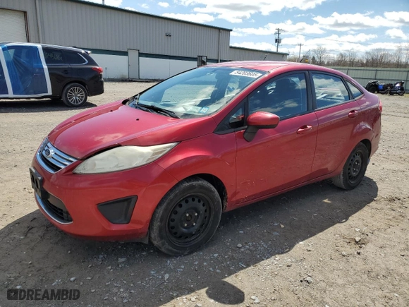 2011 Ford Fiesta SE with VIN 3FADP4BJ1BM179648, listed as a Copart auction lot 54203605 with 132,003 mi miles and Salvage Title. Bid and sale history available at carsss.com. Image 1.