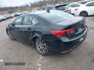2017 Acura TLX V6 w/Technology Pkg with VIN 19UUB3F52HA001559, listed as a IAAI auction lot 41732690 with 141,526 mi miles. Bid and sale history available at carsss.com. Image 3.