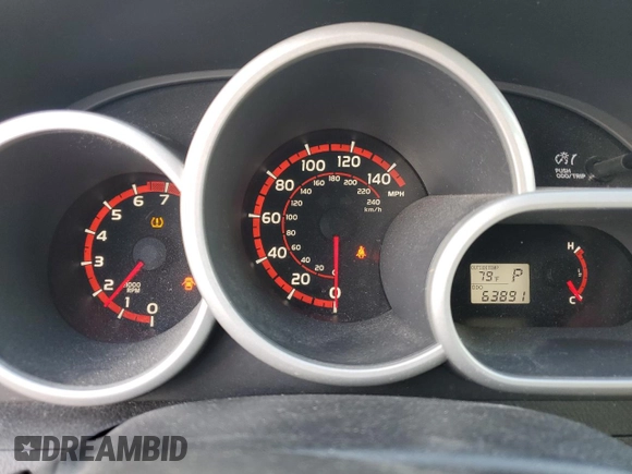 2009 Pontiac Vibe with VIN 5Y2SM67079Z403570, listed as a Copart auction lot 76196584 with 63,891 mi miles and Salvage Title. Bid and sale history available at carsss.com. Image 9.