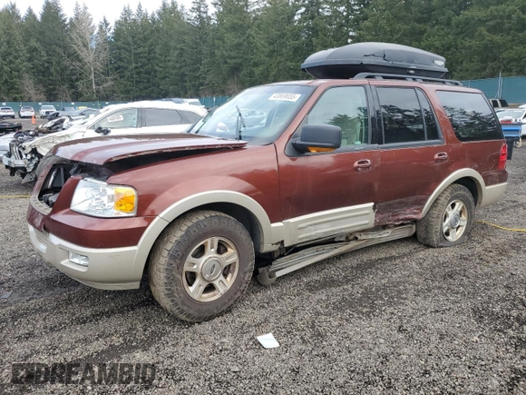 2006 Ford Expedition Eddie Bauer with VIN 1FMFU18556LA71749, listed as a Copart auction lot 43869655 with 0 mi miles and Salvage Title. Bid and sale history available at carsss.com. Image 1.