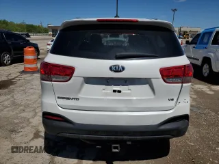 2018 Kia Sorento LX with VIN 5XYPG4A5XJG357564, listed as a Copart auction lot 52898254 with 92,010 mi miles and Salvage Title. Bid and sale history available at DreamBid. Image 6.