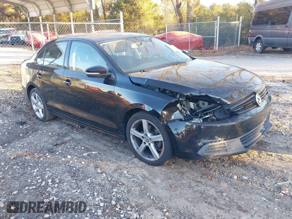 2012 Volkswagen Jetta SE with VIN 3VWBP7AJ3CM338852, listed as a IAAI auction lot 41011223 with 307,098 mi miles and . Bid and sale history available at DreamBid. Image 1.