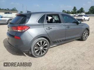 2018 Hyundai Elantra GT with VIN KMHH35LE0JU014596, listed as a Copart auction lot 65122474 with 0 mi miles and Salvage Title. Bid and sale history available at carsss.com. Image 3.