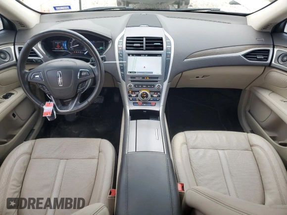 2018 Lincoln MKZ Hybrid Reserve with VIN 3LN6L5MU5JR605267, listed as a Copart auction lot 82823214 with 89,552 mi miles and Salvage title. Bid and sale history available at DreamBid. Image 8.