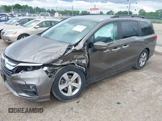 2018 Honda Odyssey EX с VIN 5FNRL6H54JB089351, выставлен на аукционе IAAI как лот 42457632 с пробегом 83 333 миль миль и . История ставок и продаж доступна на DreamBid. Изображение 17.
