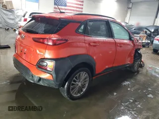 2019 Hyundai Kona SEL with VIN KM8K2CAA6KU207284, listed as a Copart auction lot 50717045 with 30,024 mi miles and Salvage Title. Bid and sale history available at DreamBid. Image 3.