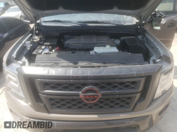 2023 Nissan Titan Pro-4X with VIN 1N6AA1FB4PN111502, listed as a Copart auction lot 60640414 with 13,254 mi miles and Non repairable. Bid and sale history available at DreamBid. Image 11.