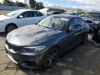 2016 BMW 2 Series M235i with VIN WBA1J7C54GV360769, listed as a Copart auction lot 44514945 with 58,953 mi miles and Salvage Title. Bid and sale history available at carsss.com. Image 1.
