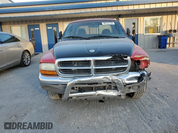 2000 Dodge Dakota Sport with VIN 1B7GL22N5YS524111, listed as a Copart auction lot 46151735 with 516,925 mi miles and Salvage Title. Bid and sale history available at carsss.com. Image 5.