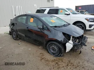 2015 Kia Rio LX with VIN KNADM4A3XF6440784, listed as a Copart auction lot 54134205 with 158,035 mi miles and Non Repairable. Bid and sale history available at carsss.com. Image 4.