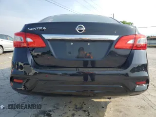 2019 Nissan Sentra S z VIN 3N1AB7AP3KY383463, wystawiony jako Copart lot #54905165 z przebiegiem 62 955 mil mil oraz Szkoda całkowita • Salvage title. Historia ofert i sprzedaży dostępna na DreamBid. Obrazek 6.