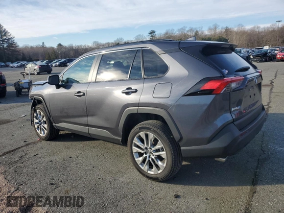 2024 Toyota RAV4 XLE Premium with VIN 2T3A1RFV8RC437554, listed as a Copart auction lot 88414755 with 12,217 mi miles and Salvage Title. Bid and sale history available at carsss.com. Image 2.