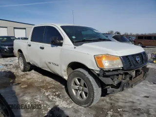 2010 Nissan Titan XE with VIN 1N6AA0EJ3AN322264, listed as a Copart auction lot 89087775 with 312,744 mi miles and Salvage Title. Bid and sale history available at carsss.com. Image 4.