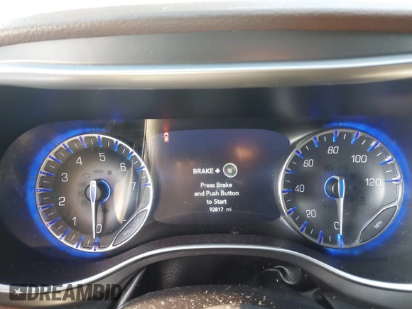 2017 Chrysler Pacifica Limited with VIN 2C4RC1GG4HR500560, listed as a IAAI auction lot 41764809 with 92,817 mi miles and . Bid and sale history available at DreamBid. Image 7.