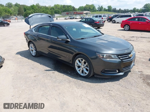 2014 Chevrolet Impala LT with VIN 2G1125S36E9156519, listed as a IAAI auction lot 42145424 with 97,755 mi miles and . Bid and sale history available at DreamBid. Image 1.