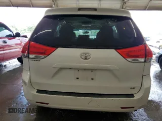 2011 Toyota Sienna LE AAS с VIN 5TDKK3DC3BS041604, выставлен на аукционе Copart как лот 59544695 с пробегом 265 521 миль миль и Списание • Salvage title. История ставок и продаж доступна на DreamBid. Изображение 6.