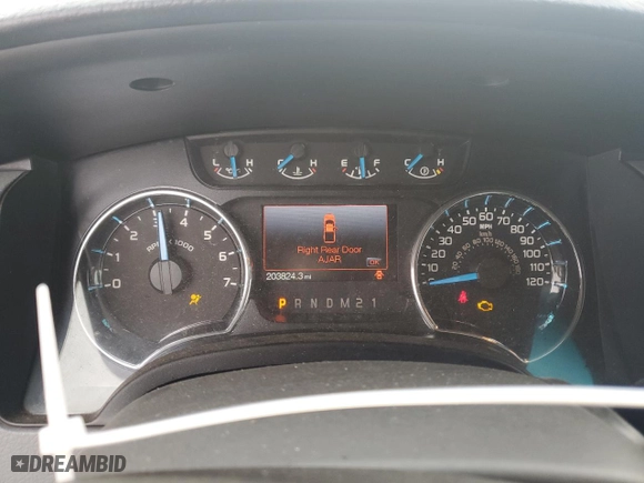 2013 Ford F-150 XL with VIN 1FTFW1CF1DFB41368, listed as a Copart auction lot 80332584 with 203,824 mi miles and Salvage Title. Bid and sale history available at carsss.com. Image 9.