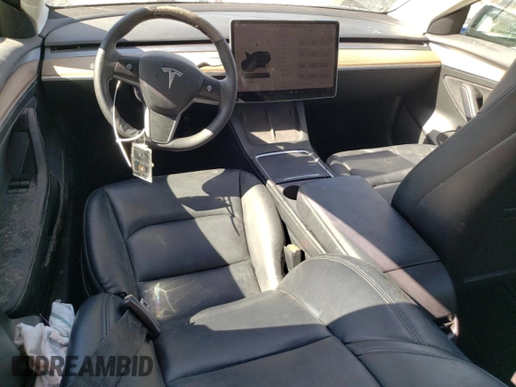 2023 Tesla Model 3 with VIN 5YJ3E1EA9PF457374, listed as a Copart auction lot 43147305 with 95,151 mi miles and Non Repairable. Bid and sale history available at carsss.com. Image 7.