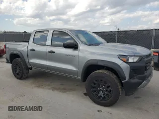 2023 Chevrolet Colorado 4WD Trail Boss with VIN 1GCPTEEK2P1190711, listed as a Copart auction lot 46458525 with Not Provided miles and Salvage Title. Bid and sale history available at carsss.com. Image 4.