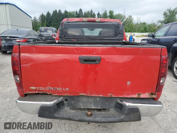 2005 Chevrolet Colorado 1SC LS Z85 with VIN 1GCDT136158226166, listed as a Copart auction lot 61626025 with 159,524 mi miles and Clean title. Bid and sale history available at DreamBid. Image 6.