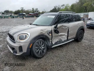 2024 MINI Countryman Cooper S with VIN WMZ83BR06R3S23289, listed as a Copart auction lot 46750175 with 5,657 mi miles and Salvage Title. Bid and sale history available at carsss.com. Image 1.