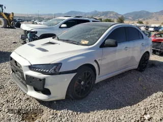 2008 Mitsubishi Lancer Evolution MR with VIN JA3AW56V58U051662, listed as a Copart auction lot 71618004 with 99,501 mi miles and Clean Title. Bid and sale history available at carsss.com. Image 1.
