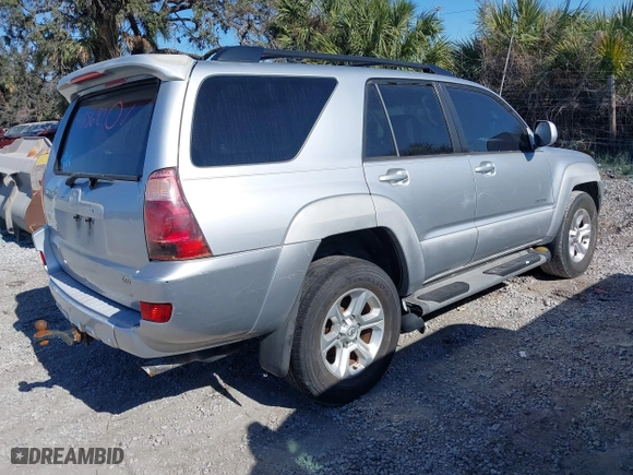 2003 Toyota 4Runner SR5 with VIN JTEZU14R238004904, listed as a IAAI auction lot 41185690 with 1 mi miles. Bid and sale history available at carsss.com. Image 4.