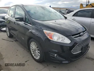 2015 Ford C-Max SEL with VIN 1FADP5CU6FL109309, listed as a Copart auction lot 43645495 with 142,313 mi miles and Salvage Title. Bid and sale history available at DreamBid. Image 4.