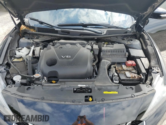 2017 Nissan Maxima SL with VIN 1N4AA6AP6HC432009, listed as a Copart auction lot 65593765 with 32,518 mi miles and Salvage title. Bid and sale history available at DreamBid. Image 11.