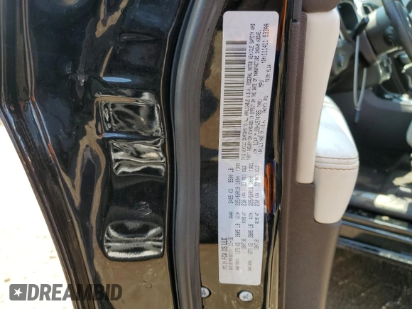 2017 Jeep Cherokee Overland с VIN 1C4PJMJS9HW574785, выставлен на аукционе Copart как лот 61426545 с пробегом 71 883 миль миль и Списание • Salvage title. История ставок и продаж доступна на DreamBid. Изображение 12.