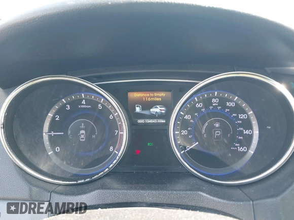 2014 Hyundai Sonata SE with VIN 5NPEC4AC2EH892551, listed as a IAAI auction lot 42016536 with 134,043 mi miles and . Bid and sale history available at DreamBid. Image 7.