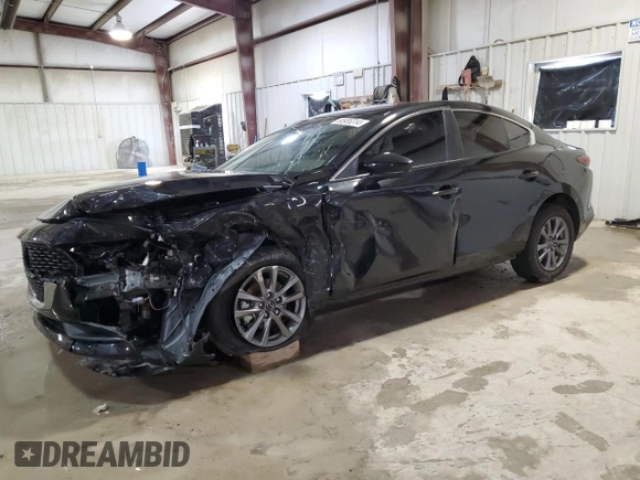 2024 Mazda 3 S with VIN 3MZBPAAM3RM423321, listed as a Copart auction lot 80955314 with 6,889 mi miles and Salvage Title. Bid and sale history available at DreamBid. Image 1.