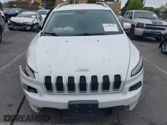 2016 Jeep Cherokee Limited with VIN 1C4PJLDB3GW165217, listed as a IAAI auction lot 42207091 with 102,328 mi miles and . Bid and sale history available at DreamBid. Image 12.