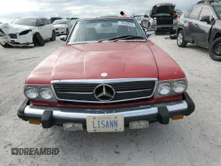 1988 Mercedes-Benz 560 SL with VIN WDBBA48D3JA075788, listed as a Copart auction lot 79142514 with 92,407 mi miles and Non Repairable. Bid and sale history available at DreamBid. Image 5.