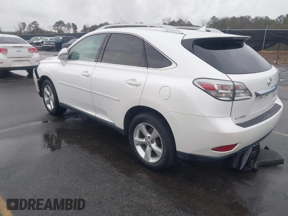 2010 Lexus RX with VIN 2T2BK1BA1AC042713, listed as a IAAI auction lot 41750057 with 193,495 mi miles. Bid and sale history available at carsss.com. Image 3.