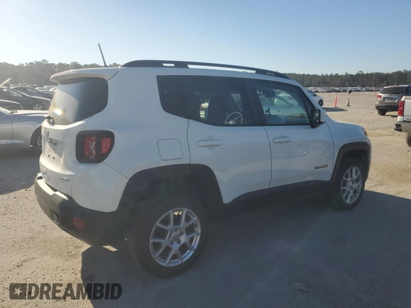 2021 Jeep Renegade Latitude with VIN ZACNJDBB7MPM77191, listed as a Copart auction lot 50288825 with Not provided miles and Salvage title. Bid and sale history available at DreamBid. Image 3.