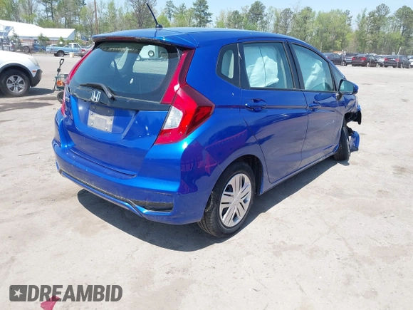 2019 Honda Fit LX with VIN 3HGGK5H48KM749935, listed as a IAAI auction lot 42082491 with 19,077 mi miles. Bid and sale history available at carsss.com. Image 4.