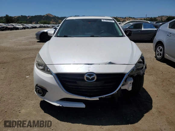 2016 Mazda 3 S Touring with VIN JM1BM1M32G1355182, listed as a Copart auction lot 61582365 with 144,159 mi miles and Salvage title. Bid and sale history available at DreamBid. Image 5.