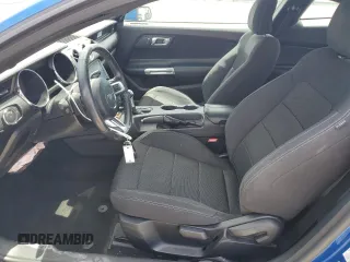 2017 Ford Mustang V6 with VIN 1FA6P8AM2H5301038, listed as a Copart auction lot 57375185 with 61,158 mi miles and Salvage title. Bid and sale history available at DreamBid. Image 7.