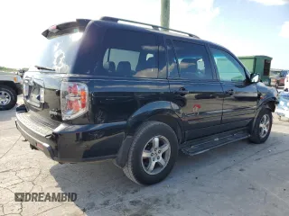 2006 Honda Pilot EX-L with VIN 5FNYF18706B016881, listed as a Copart auction lot 54260945 with 289,210 mi miles and Salvage Title. Bid and sale history available at DreamBid. Image 3.