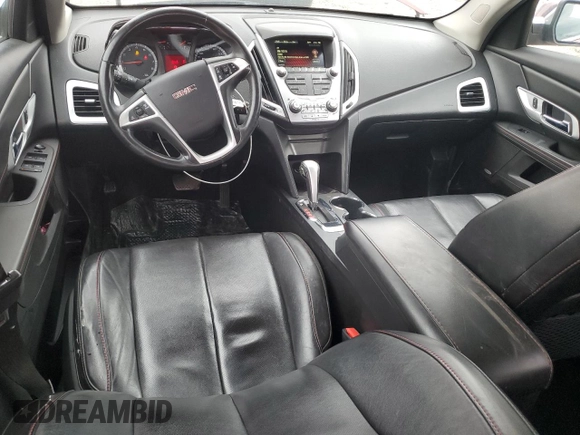 2012 GMC Terrain SLT-2 with VIN 2GKFLWE55C6316986, listed as a Copart auction lot 46814535 with 205,832 mi miles and Salvage Title. Bid and sale history available at DreamBid. Image 8.