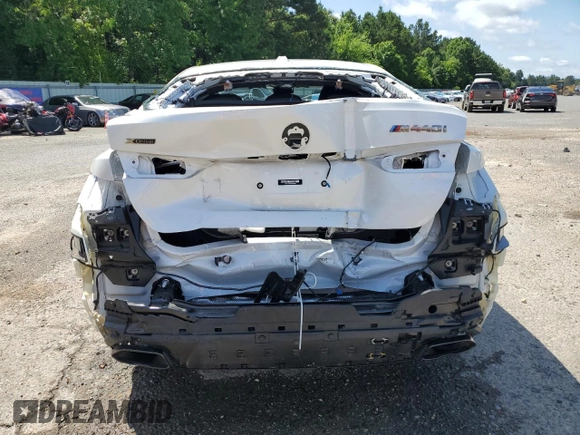 2022 BMW 4 Series M440i xDrive with VIN WBA13AW07NFM58905, listed as a Copart auction lot 60683905 with 18,664 mi miles and Salvage title. Bid and sale history available at DreamBid. Image 6.
