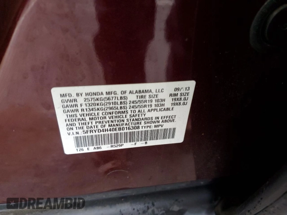 2014 Acura MDX Technology z VIN 5FRYD4H40EB016308, wystawiony jako Copart lot #48473065 z przebiegiem 104 395 mil mil oraz Szkoda całkowita • Salvage title. Historia ofert i sprzedaży dostępna na DreamBid. Obrazek 14.