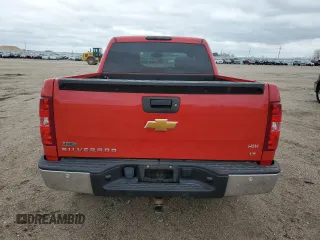 2010 Chevrolet Silverado 1500 LT with VIN 3GCRKSE37AG249876, listed as a Copart auction lot 54674925 with 186,739 mi miles and Salvage Title. Bid and sale history available at DreamBid. Image 6.