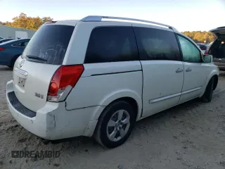 2007 Nissan Quest S with VIN 5N1BV28UX7N112231, listed as a Copart auction lot 76682764 with 167,274 mi miles and Salvage Title. Bid and sale history available at carsss.com. Image 3.