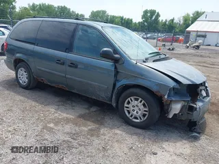 2005 Dodge Caravan SE with VIN 1D4GP24R95B220105, listed as a IAAI auction lot 42451869 with 216,420 mi miles and . Bid and sale history available at DreamBid. Image 1.