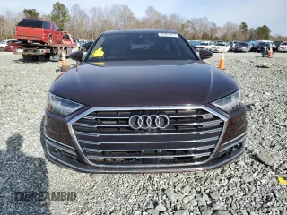 2019 Audi A8 L with VIN WAU8DAF83KN014441, listed as a Copart auction lot 45976415 with 78,749 mi miles and Salvage Title. Bid and sale history available at carsss.com. Image 5.