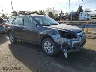 2010 Subaru Outback 2.5i with VIN 4S4BRBAC8A1320323, listed as a Copart auction lot 85920724 with 169,250 mi miles and Salvage Title. Bid and sale history available at carsss.com. Image 4.