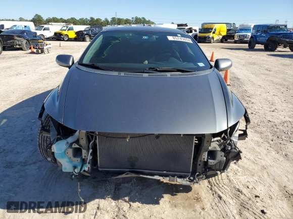 2013 Honda CR-Z with VIN JHMZF1D46DS002529, listed as a Copart auction lot 85745094 with 107,594 mi miles and Salvage title. Bid and sale history available at DreamBid. Image 5.