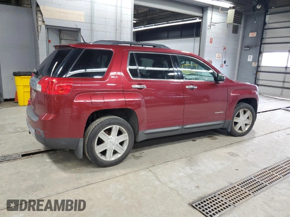 2011 GMC Terrain SLT-2 with VIN 2CTALWECXB6417612, listed as a Copart auction lot 55689595 with 140,264 mi miles and Clean Title. Bid and sale history available at carsss.com. Image 3.